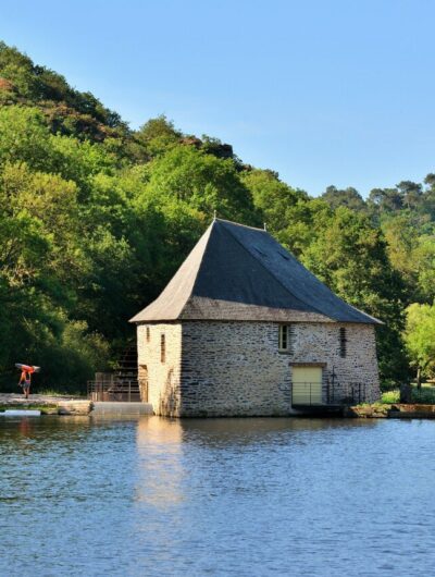 Vue du moulin du Boël près de Rennes