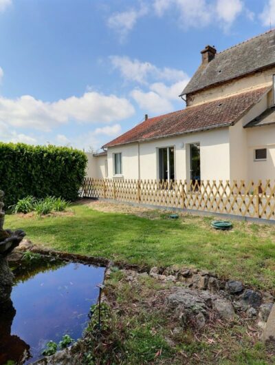 Jardin du Gîte de la Mare Doux, côté jardin