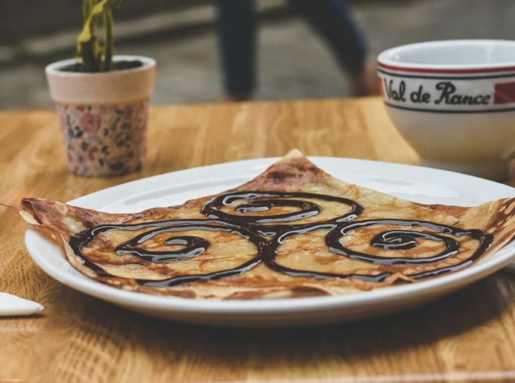 Crêpe au chocolat