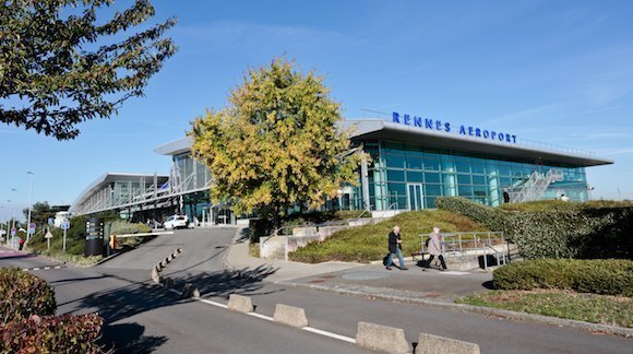 Venir à Rennes par avion