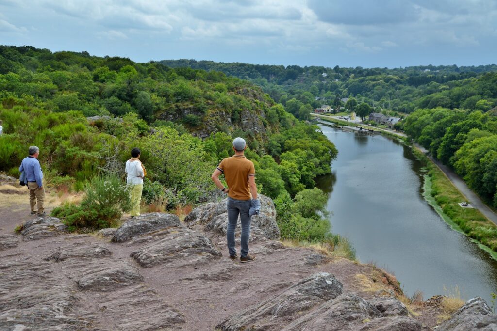 Point de vue sur la Vilaine depuis le Boël