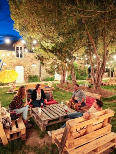 La guinguette de la Basse Cour à Rennes
