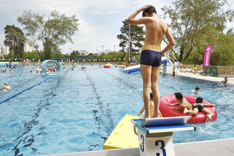 Bassin nordique de la piscine de Bréquigny