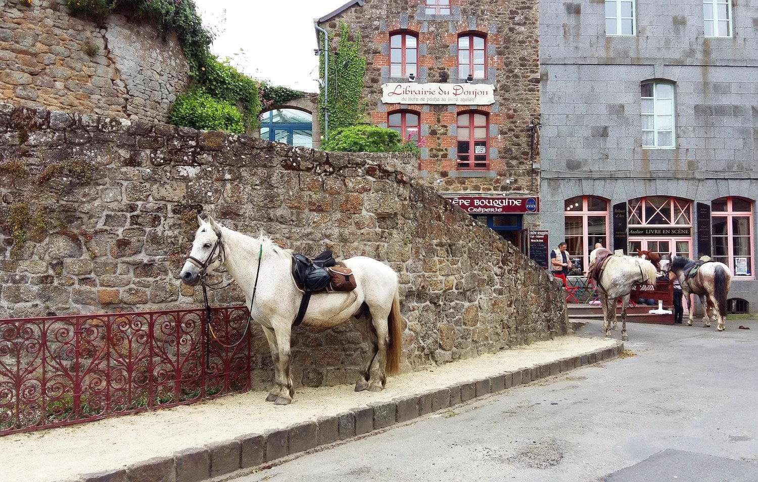 Randonnée équestre à Bécherel