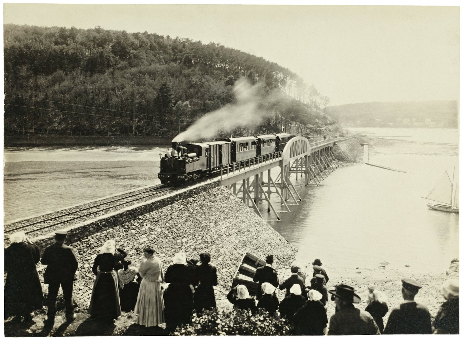 Arrivé du train