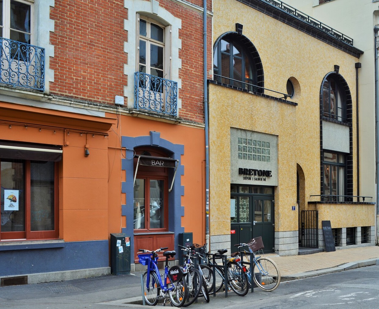 La maison Odorico transformée en crêperie