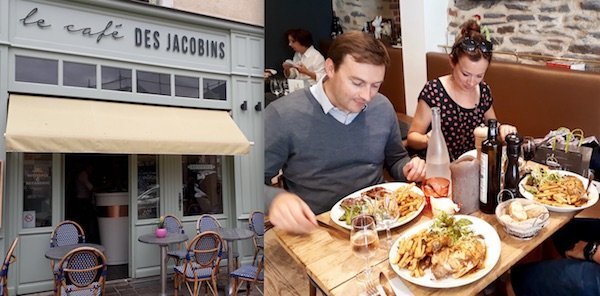 Restaurant Le café des jacobins à Rennes