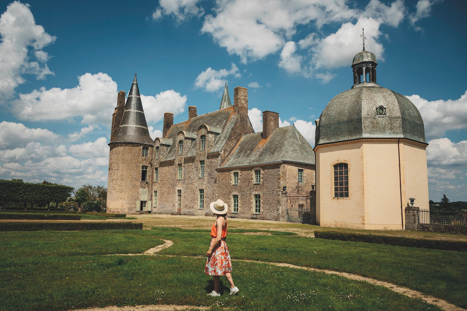 Le Château des Rochers près de Vitré en Bretagne