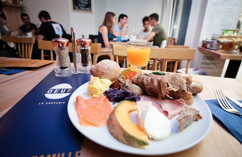 Crèperie Oeuf à Rennes