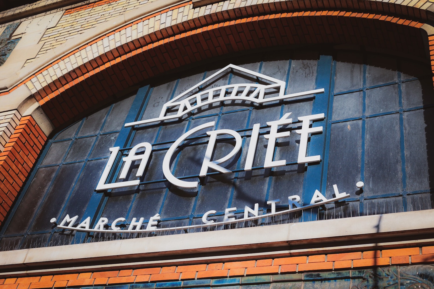 La Criée - Marché Central, les halles couvertes de Rennes.