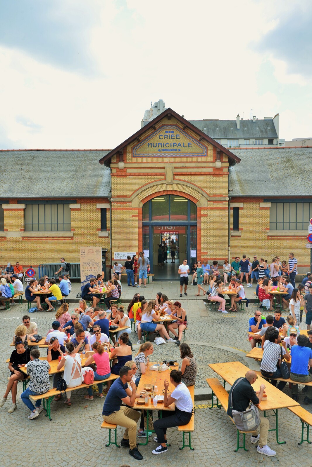 La Criee Marché Central, quartier gourmand de Rennes