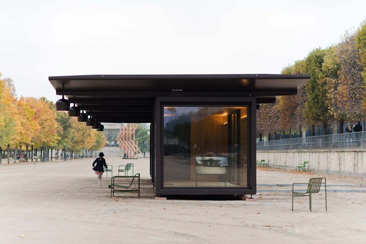 Le kiosque au parlement de bretagne