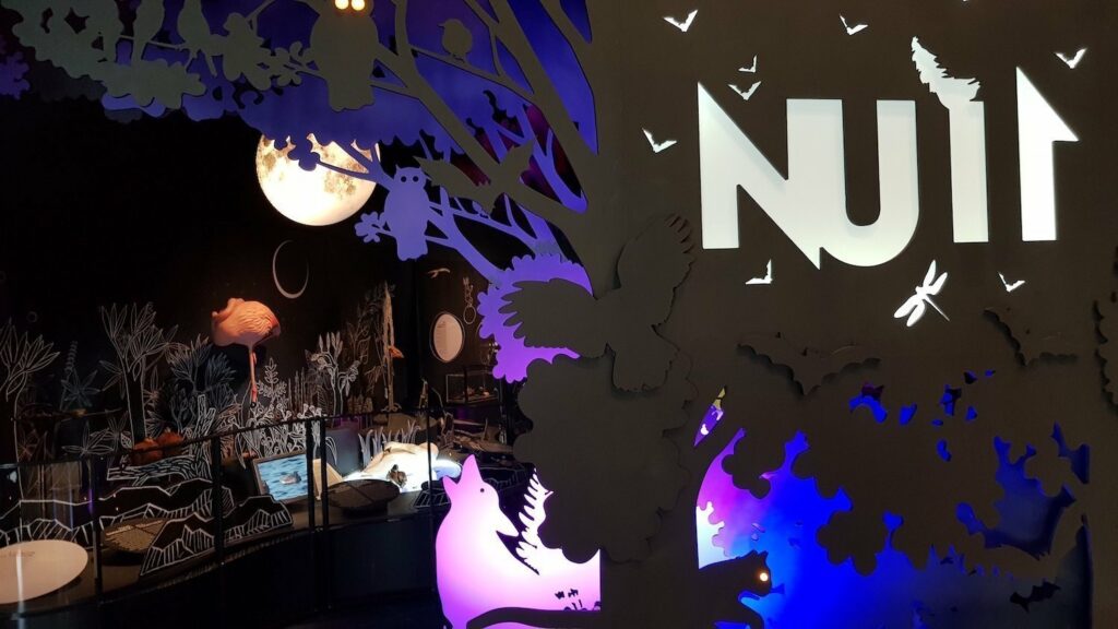 Exposition sur la Nuit à l'Espace des Sciences de Rennes