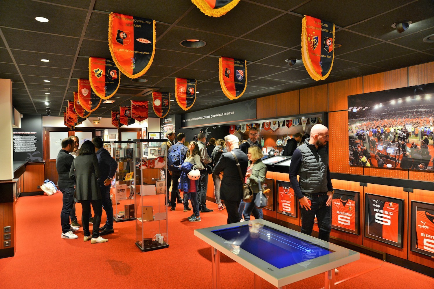 La Galerie des légendes du Stade Rennais