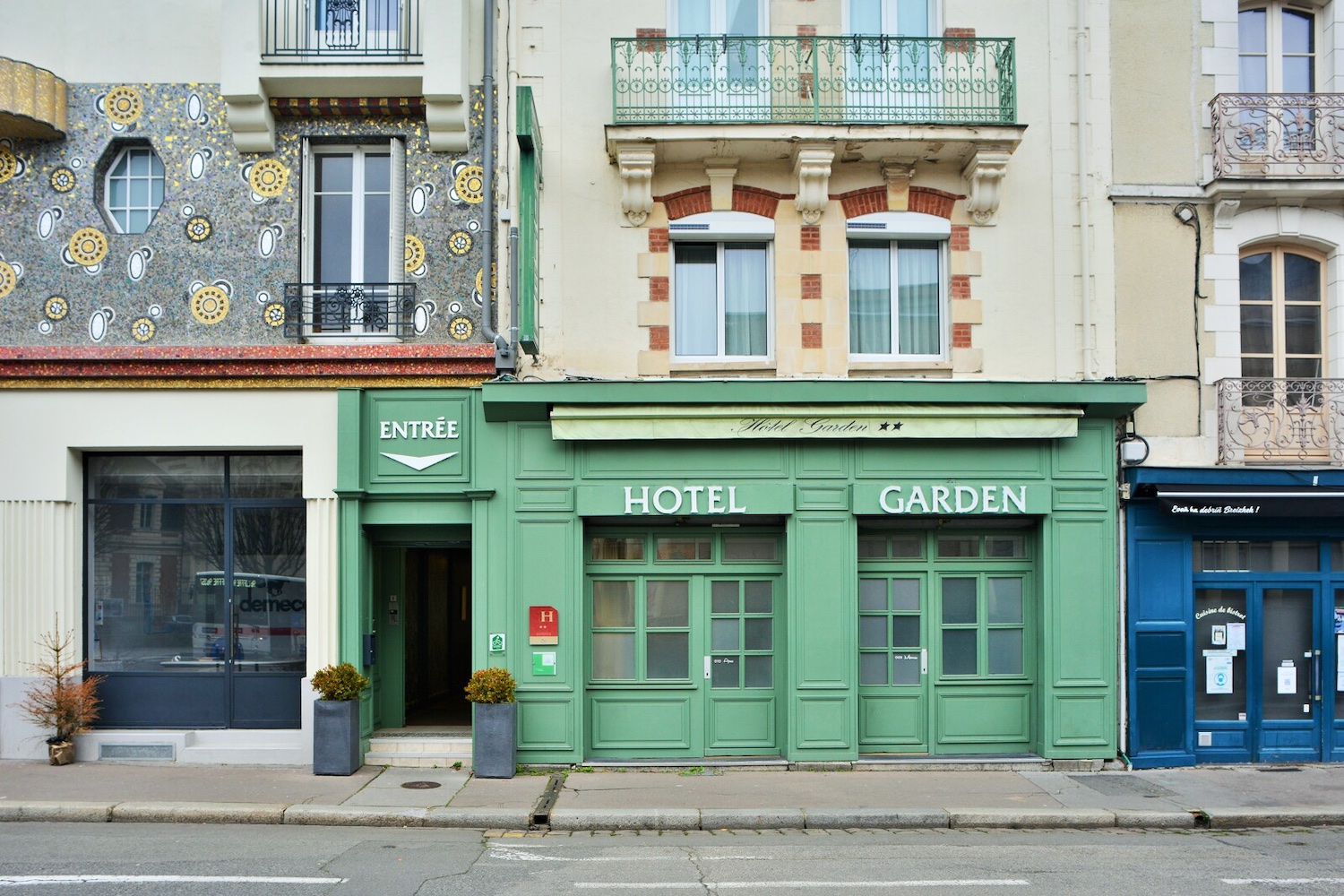 L'hôtel Garden est labellisé Accueil Vélo et Ecolabel européen