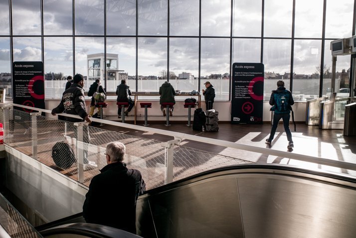 Intérieur de la gare de Rennes