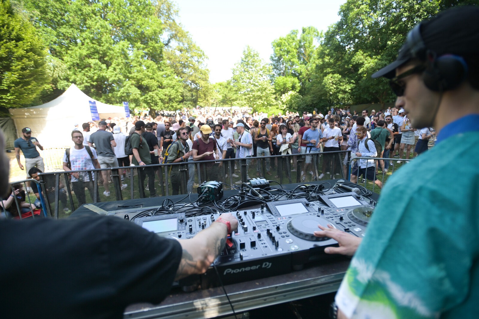 Open air du Made festival au Parc des Gayeulles