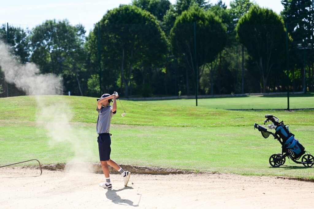 Au golf de Cesson-Sévigné près de Rennes