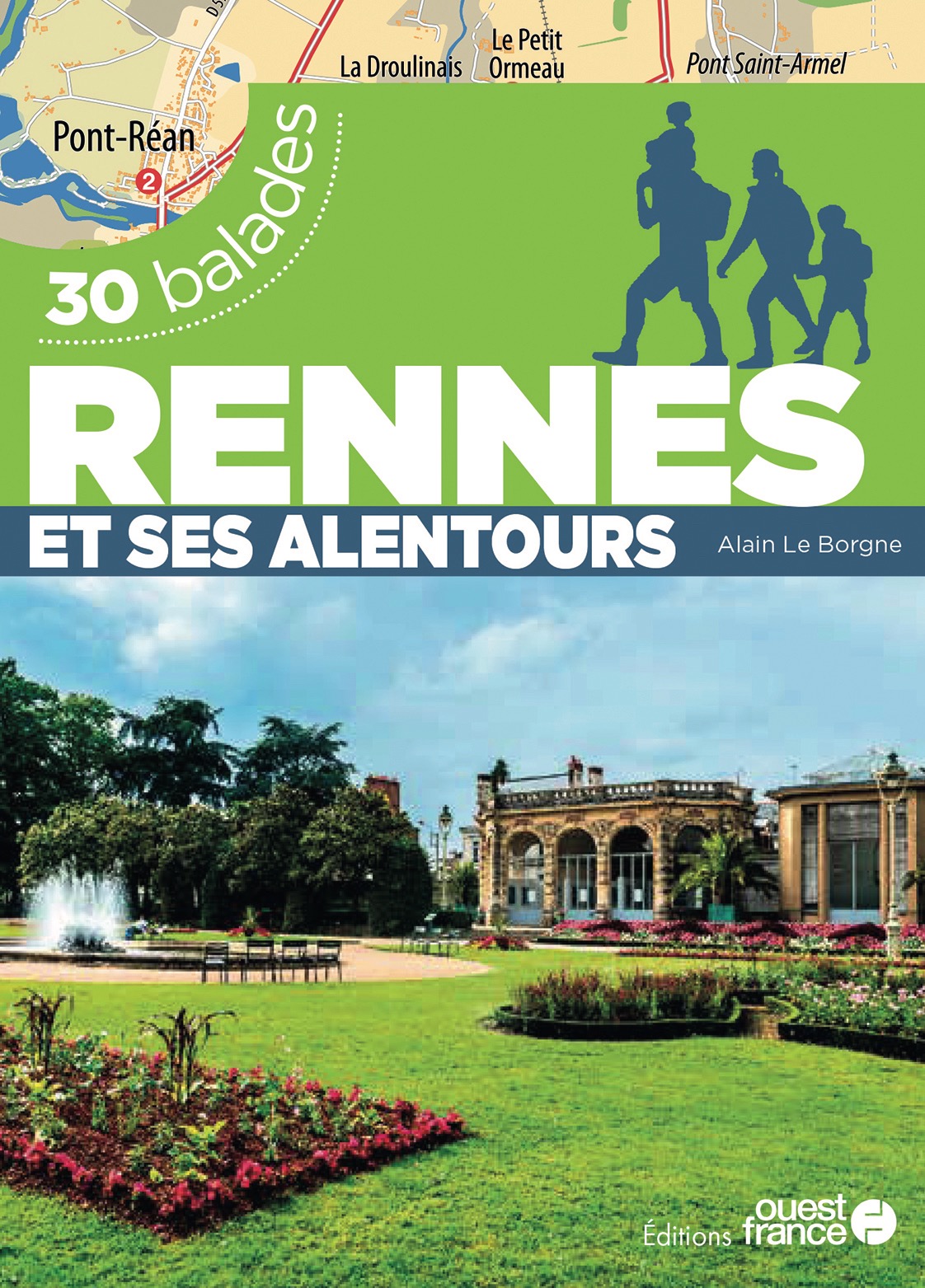 Couverture du guide des balades aux alentours de Rennes