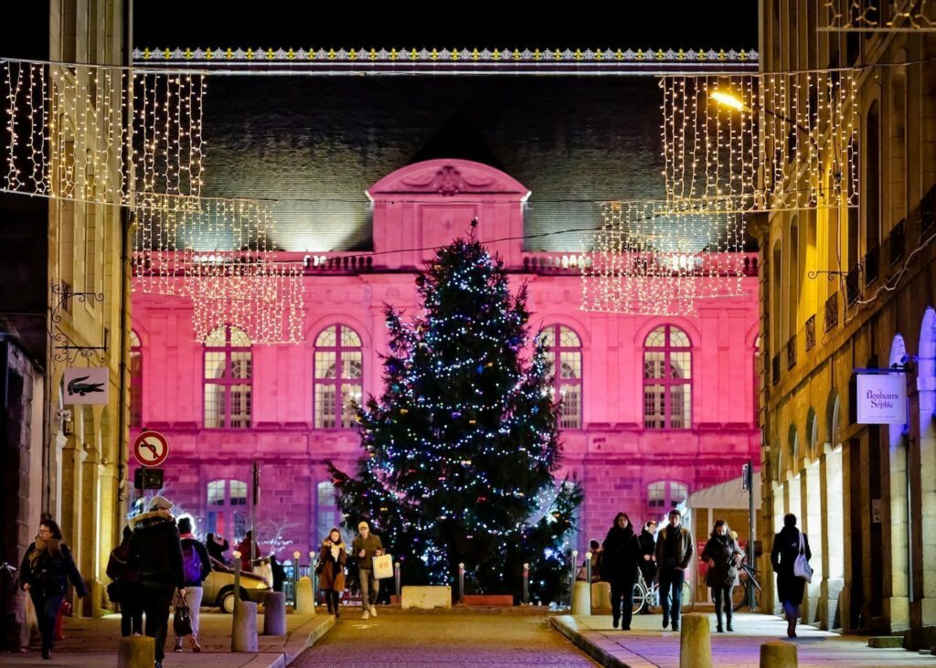 Illuminations à Rennes pour la fin d'année