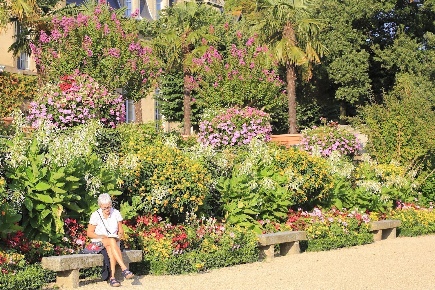 Jardins du Palais Saint-Georges à Rennes