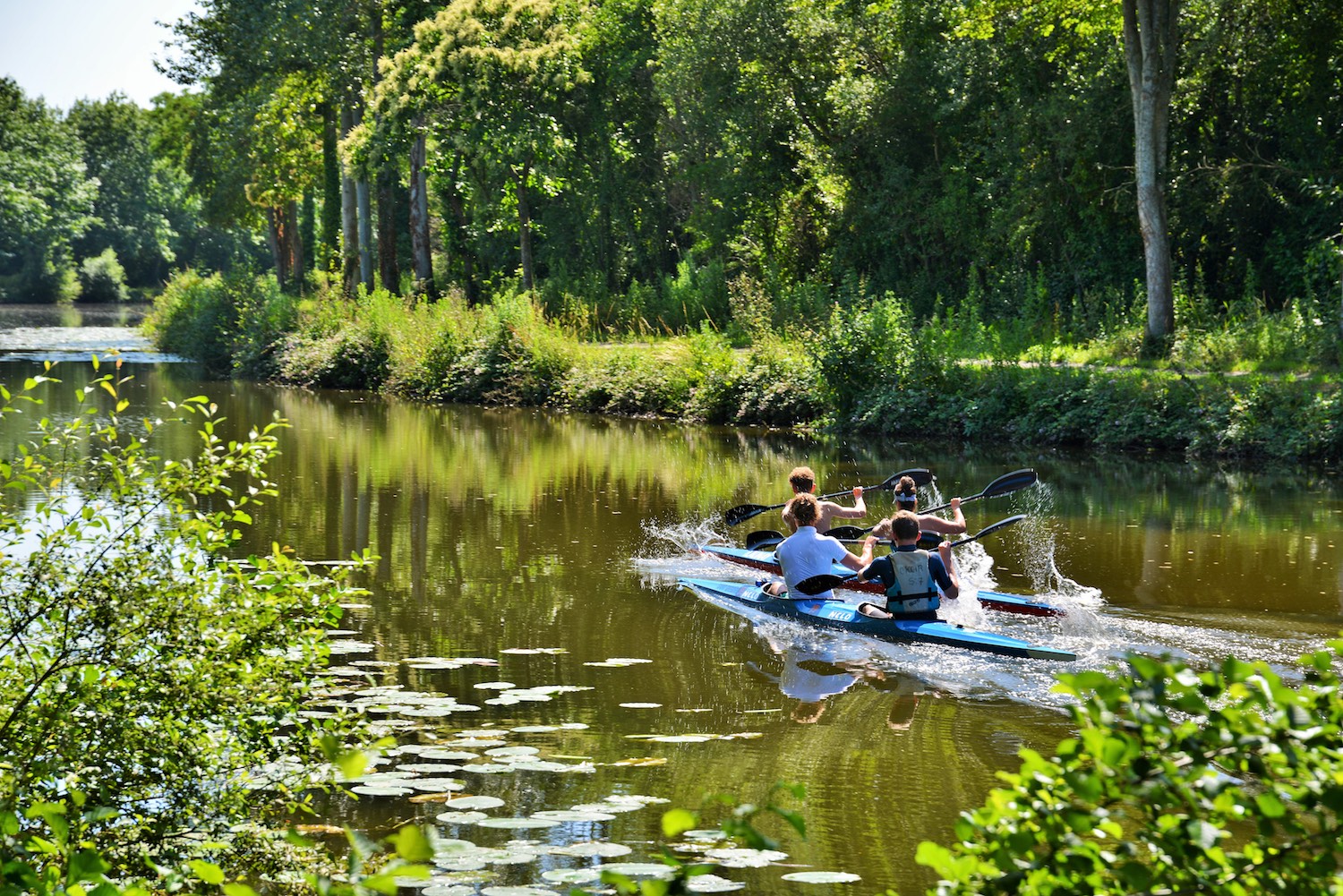 Kayak sur la Vilaine