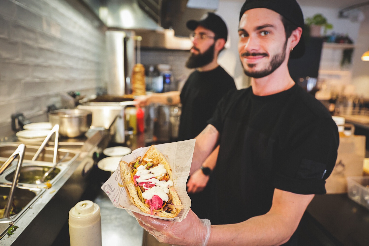 Au Restaurant Kebreizh, un kebab à la sauce bretonne