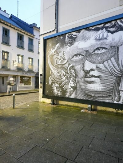 Oeuvre de 13bis sur le Mur de Rennes