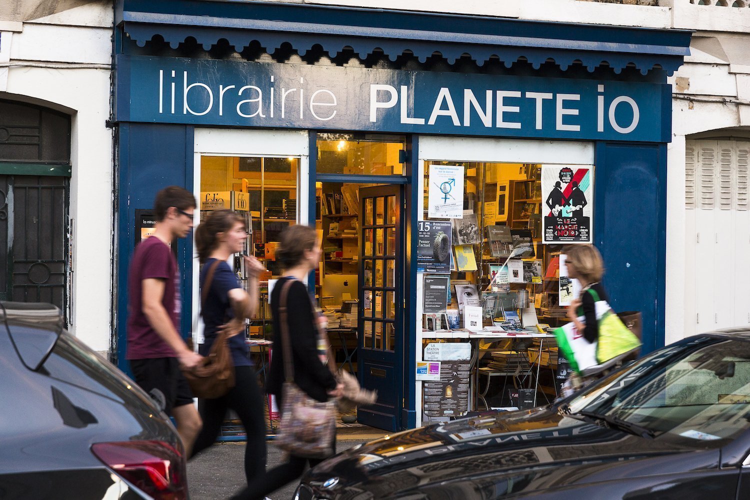 La Librairie Planète Io à Rennes