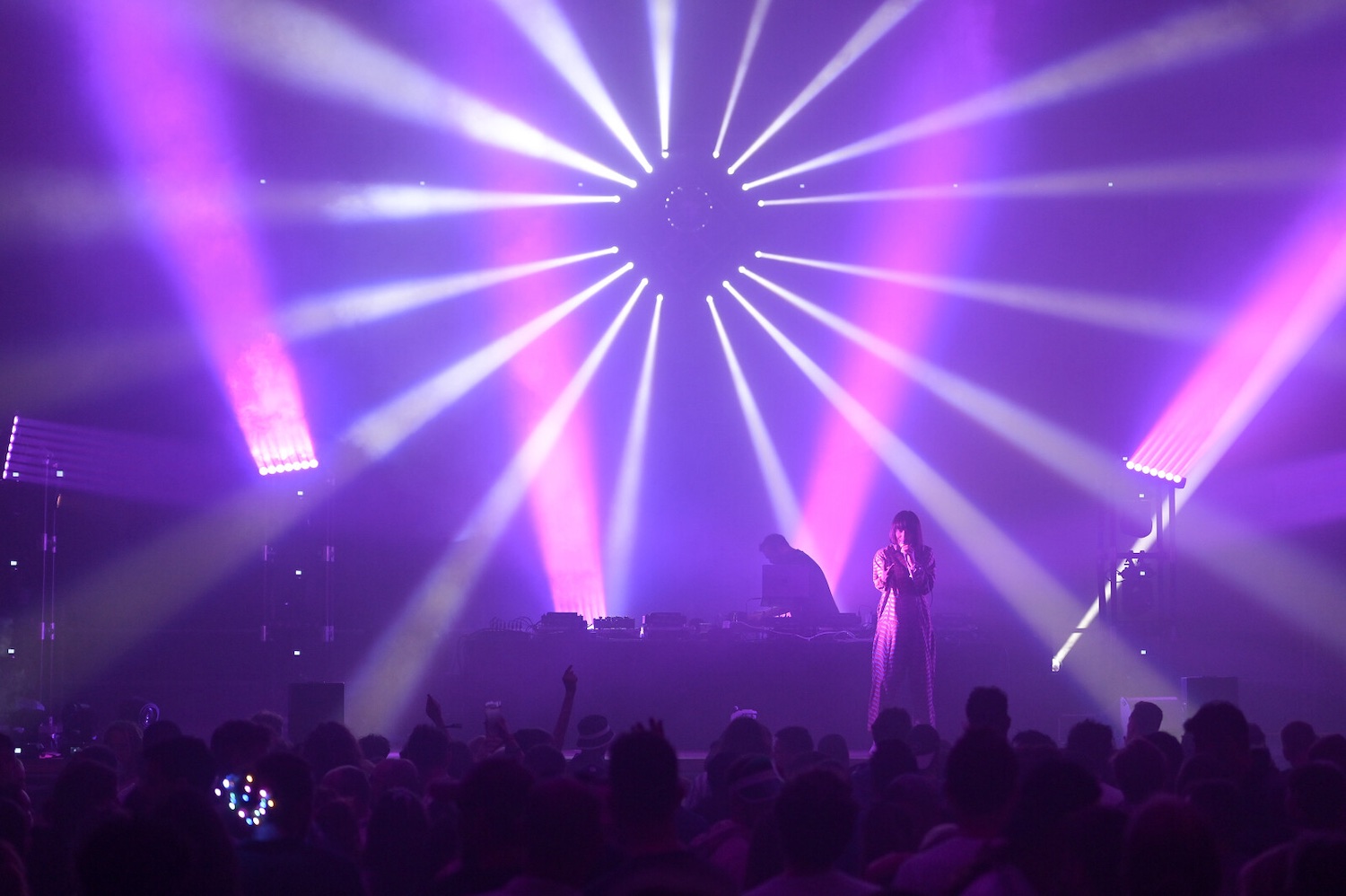 La soirée du samedi du Made Festival a l lieu au Parc expo