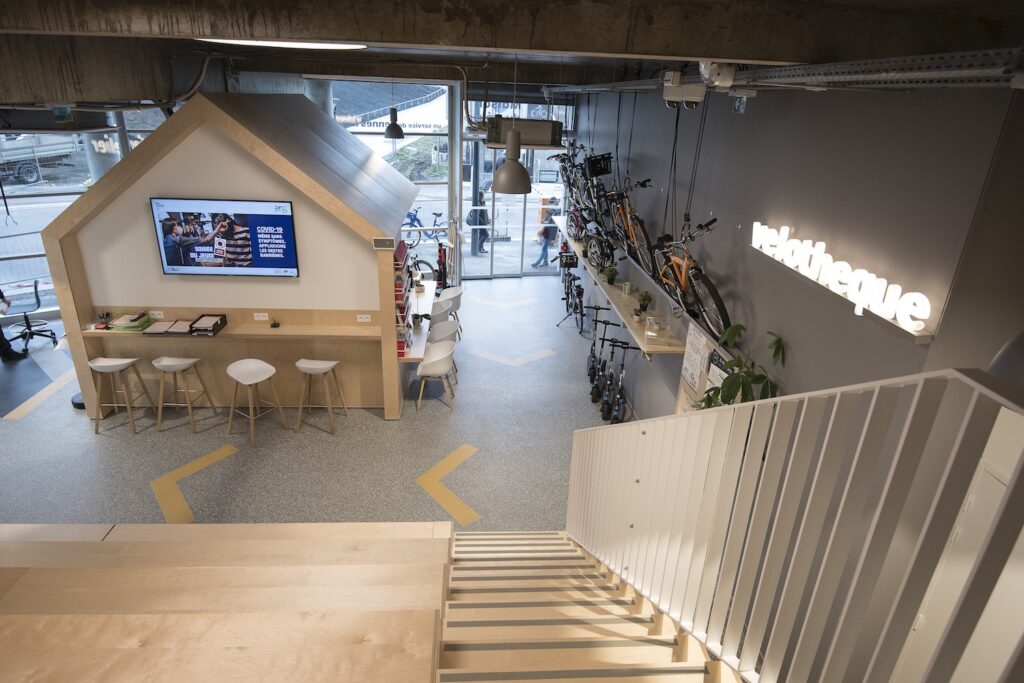 La maison du vélo à Rennes