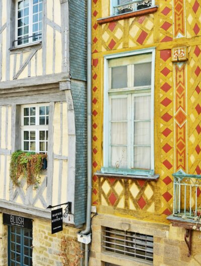 Les maisons à pans de bois à Rennes