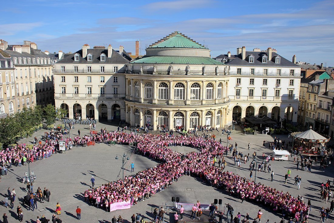 La marche de Tout Rennes court