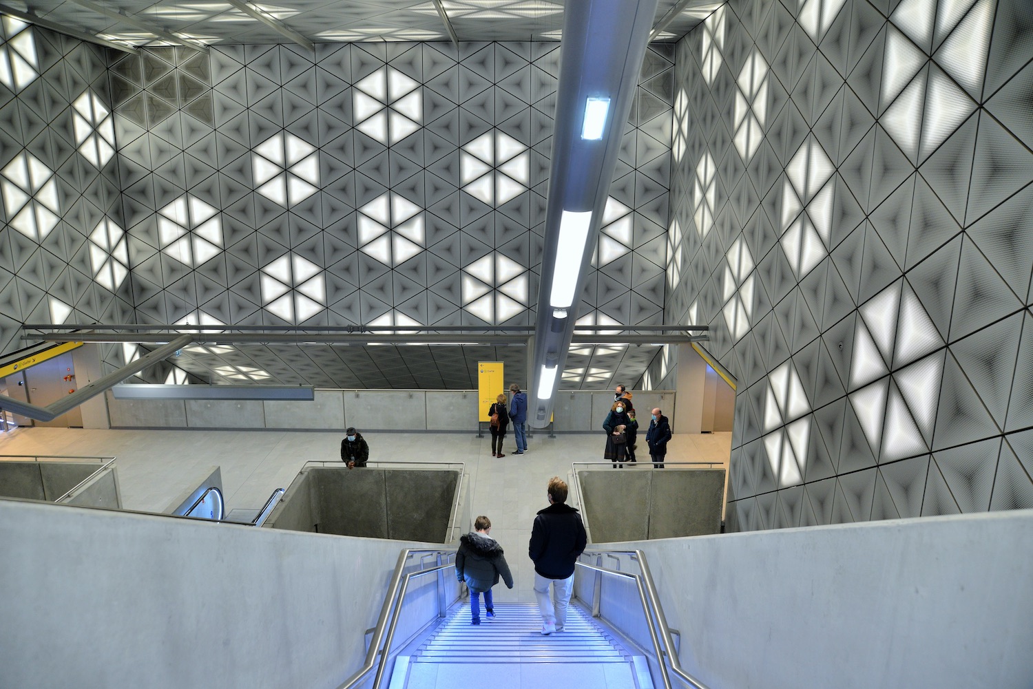 inauguration station metro Saint-Germain