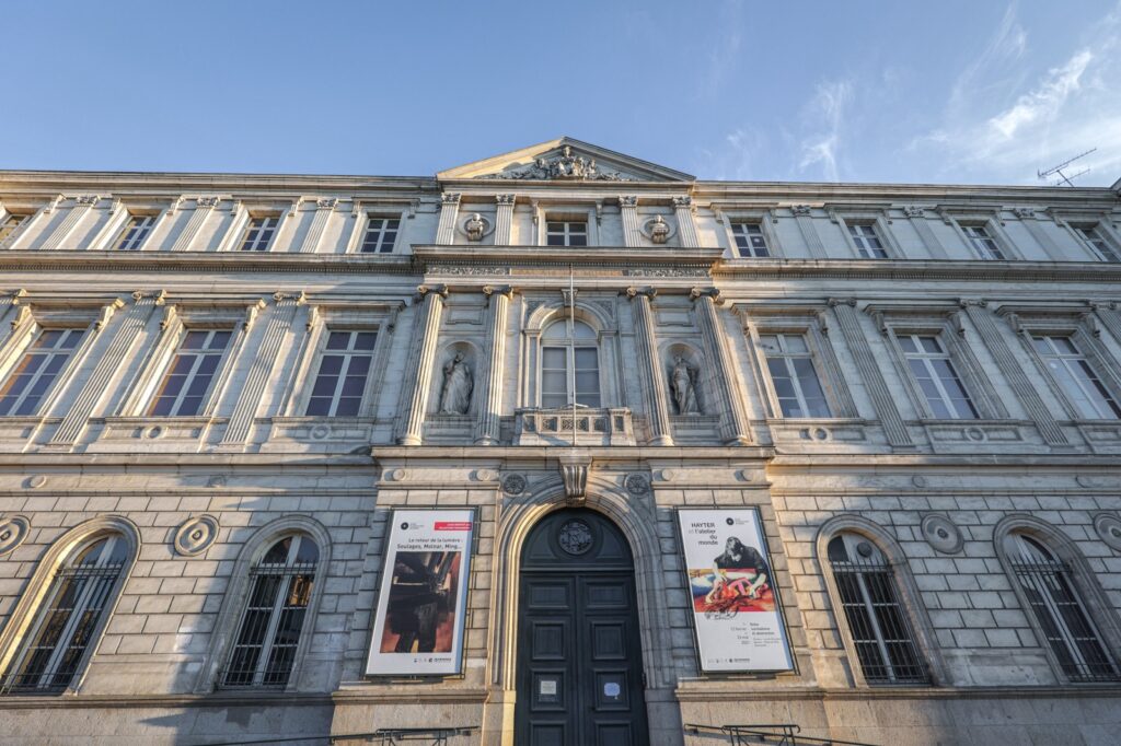 La façade du Musée des beaux-arts de Rennes