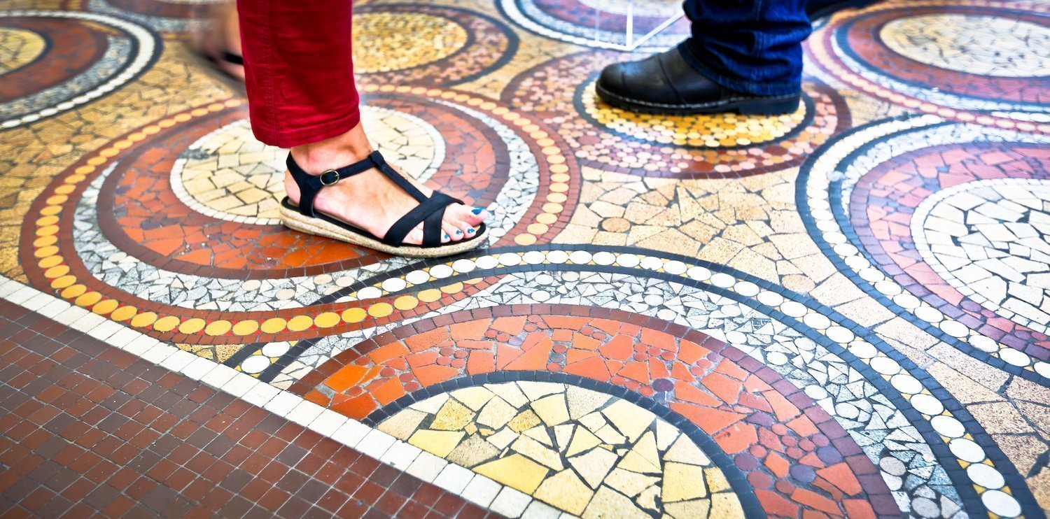 Mosaïque Odorico à Rennes