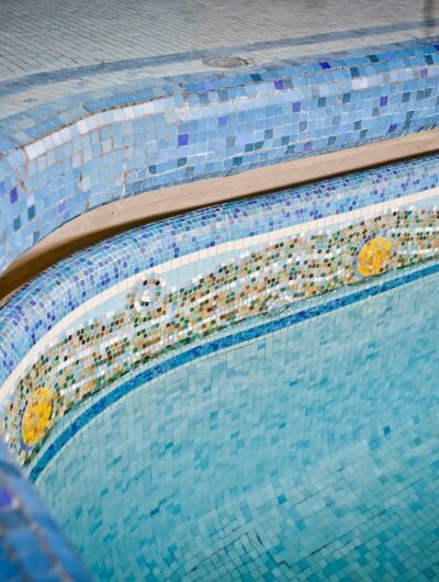 Mosaïque Odorico à la piscine Saint Georges