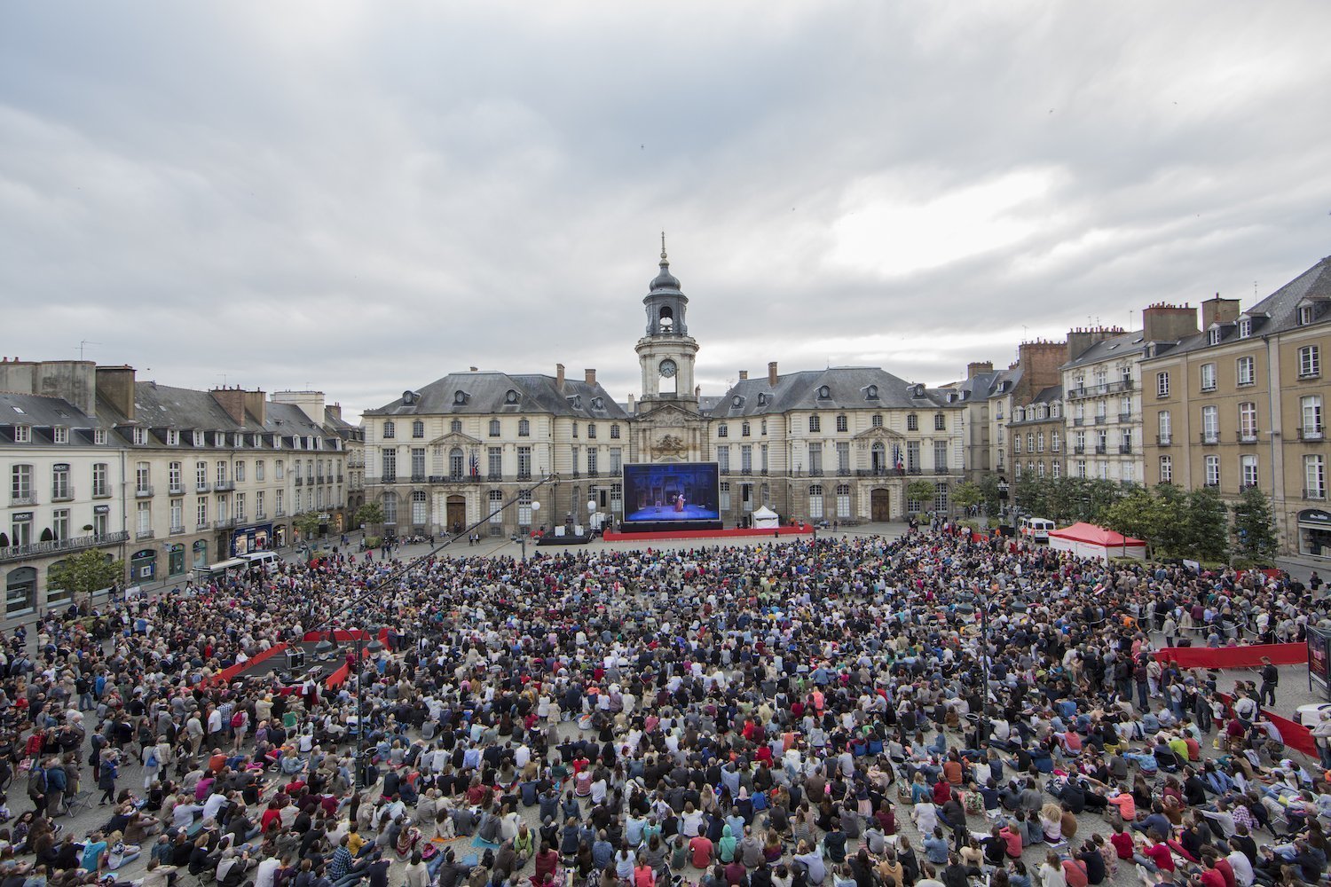 Opéra en plein air à Rennes