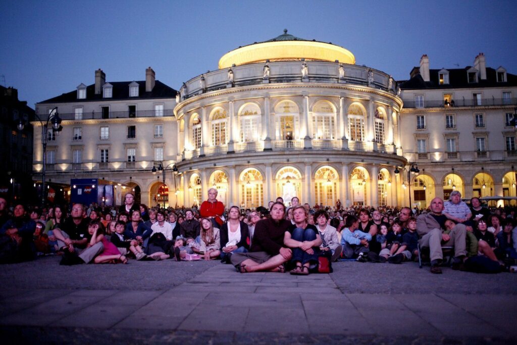 Opéra sur écran à rennes