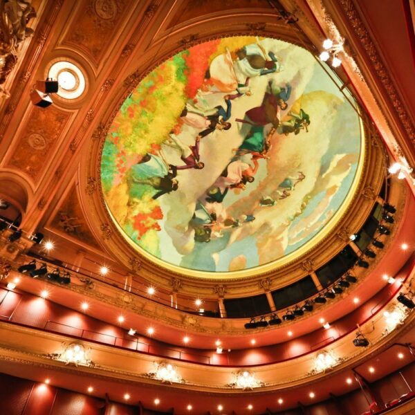 Fresques à l'opéra de Rennes