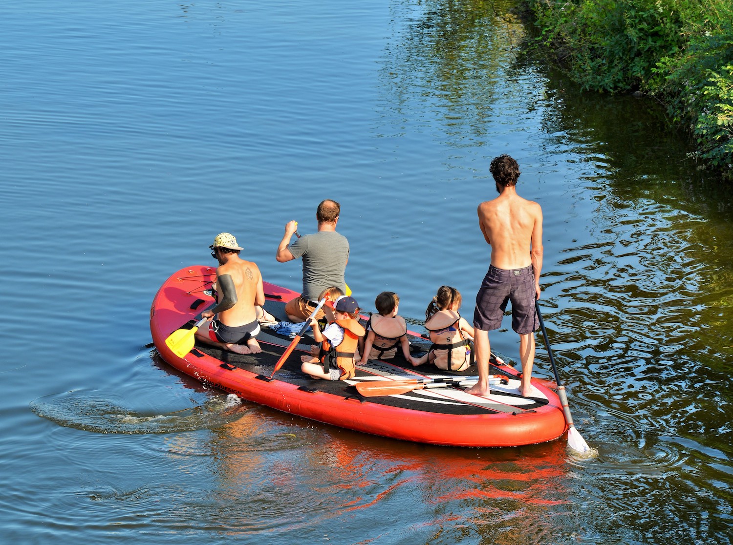 Paddle géant