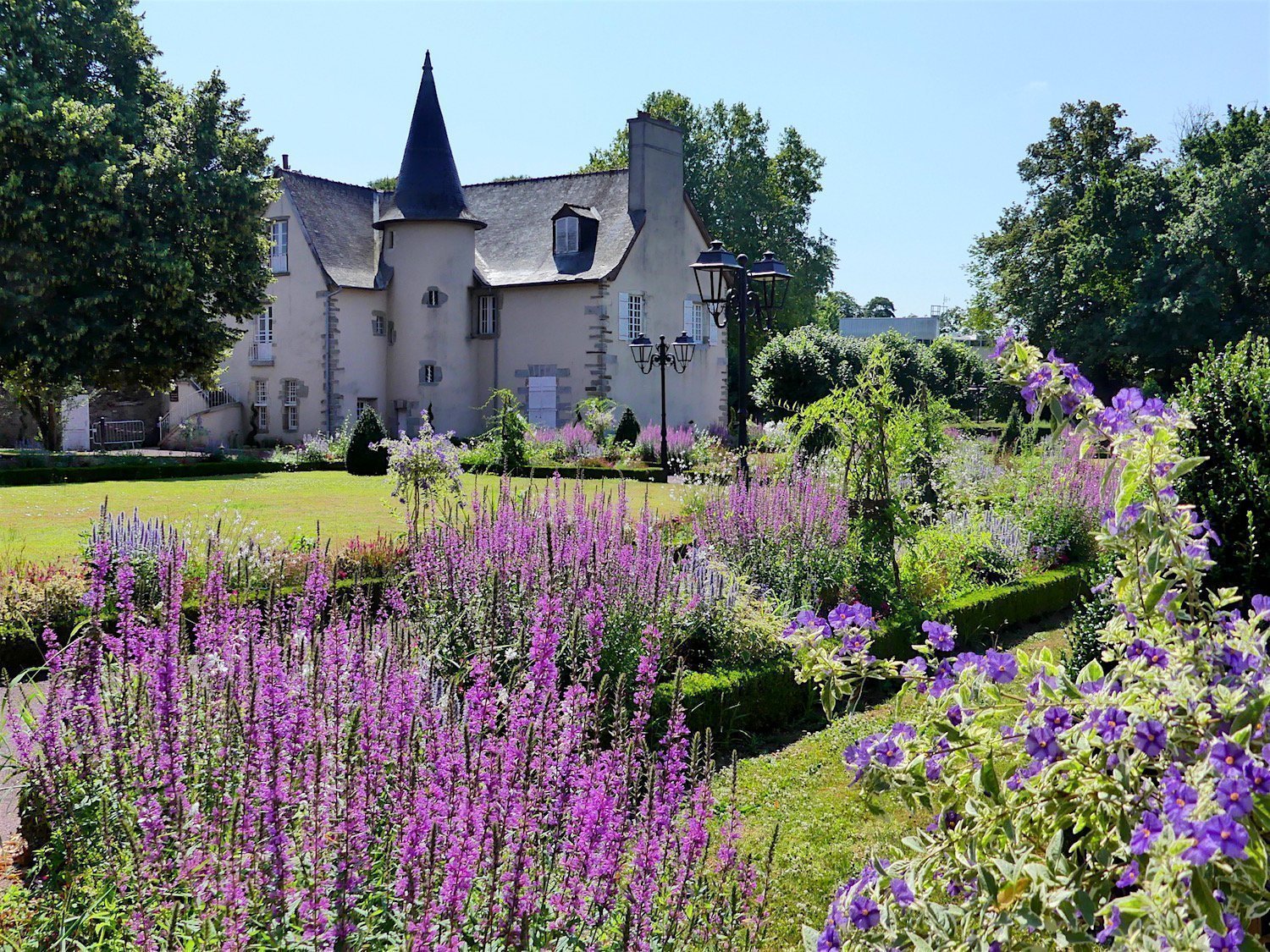 Le parc de Bourchevreuil à Cesson