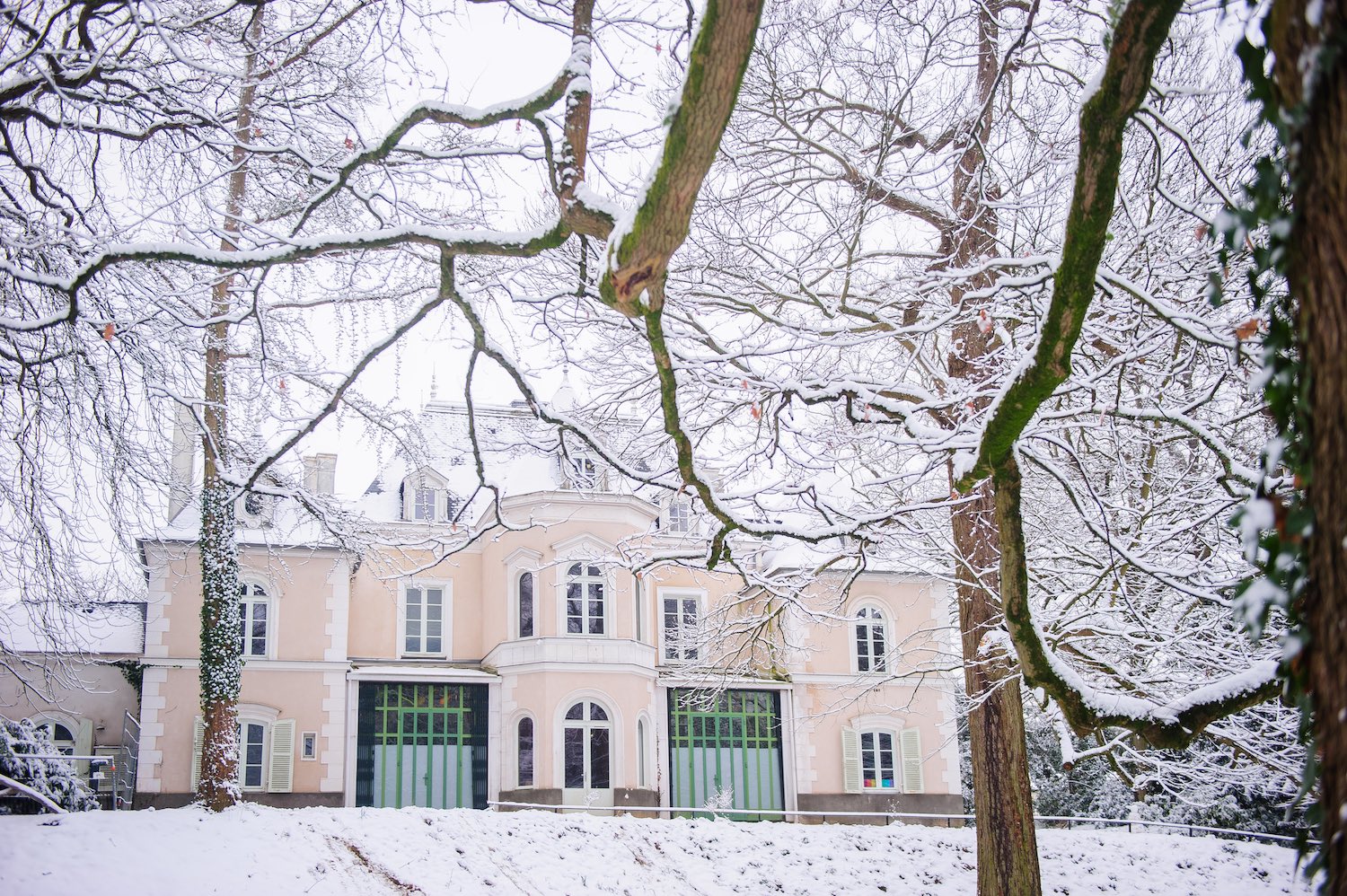 Carte postale de la Rennes des neiges - Office de Tourisme