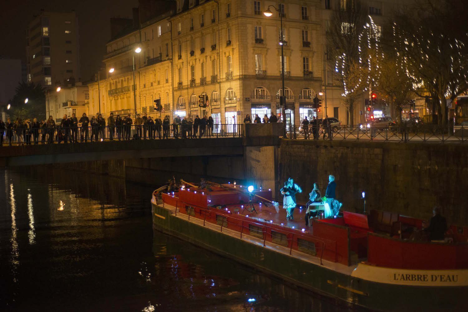 La péniche spectacle à Rennes