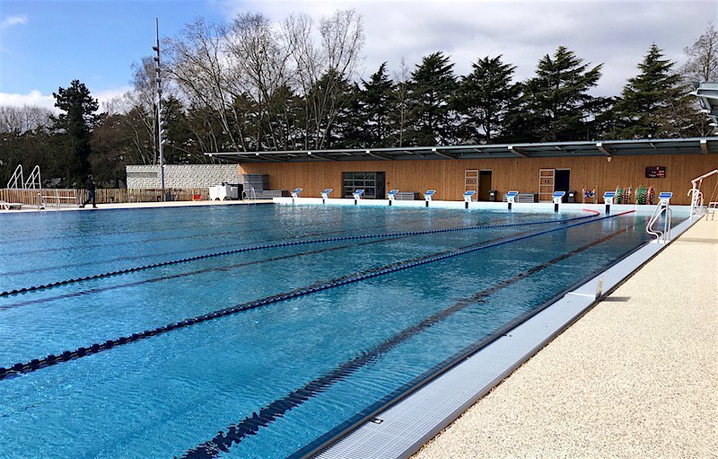 Bassin nordique de la piscine Bréquigny à Rennes