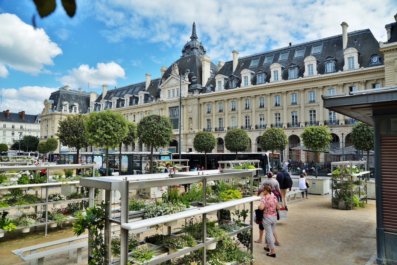 Place de la République à Rennes