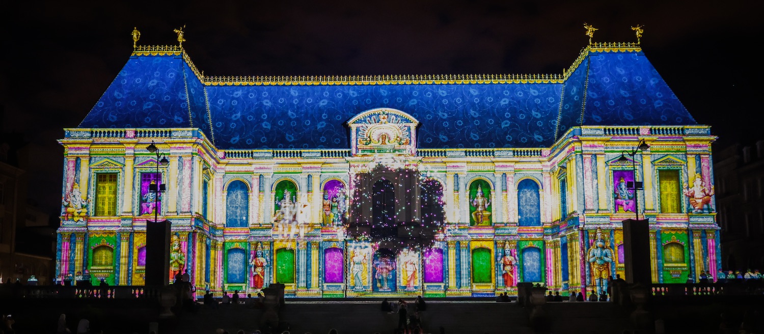 Les projections sur le Parlement de Bretagne de Rennes