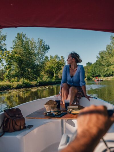 A bord des p'tits bateaux electriques