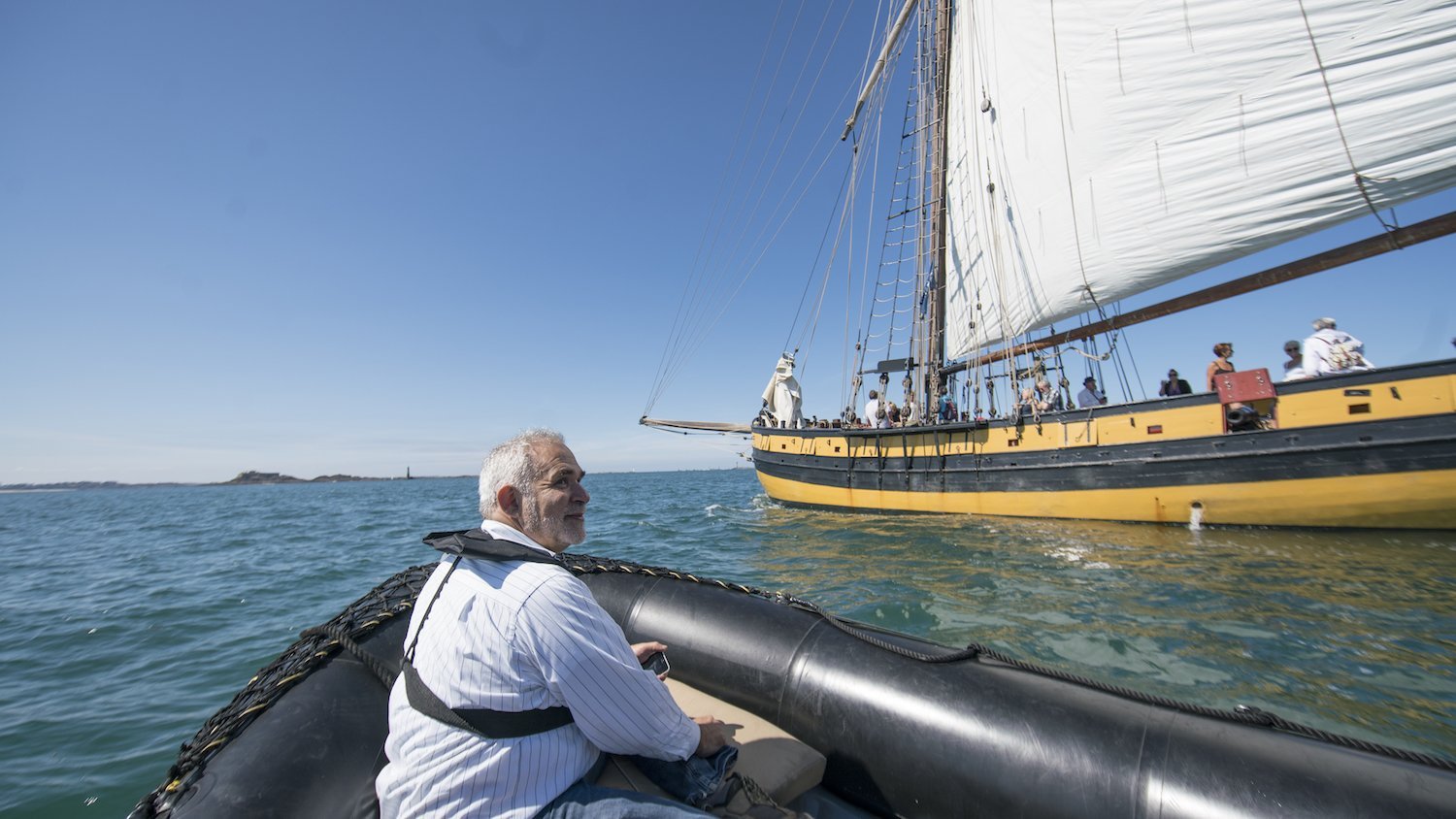 Marc Feldman en balade sur la côte 