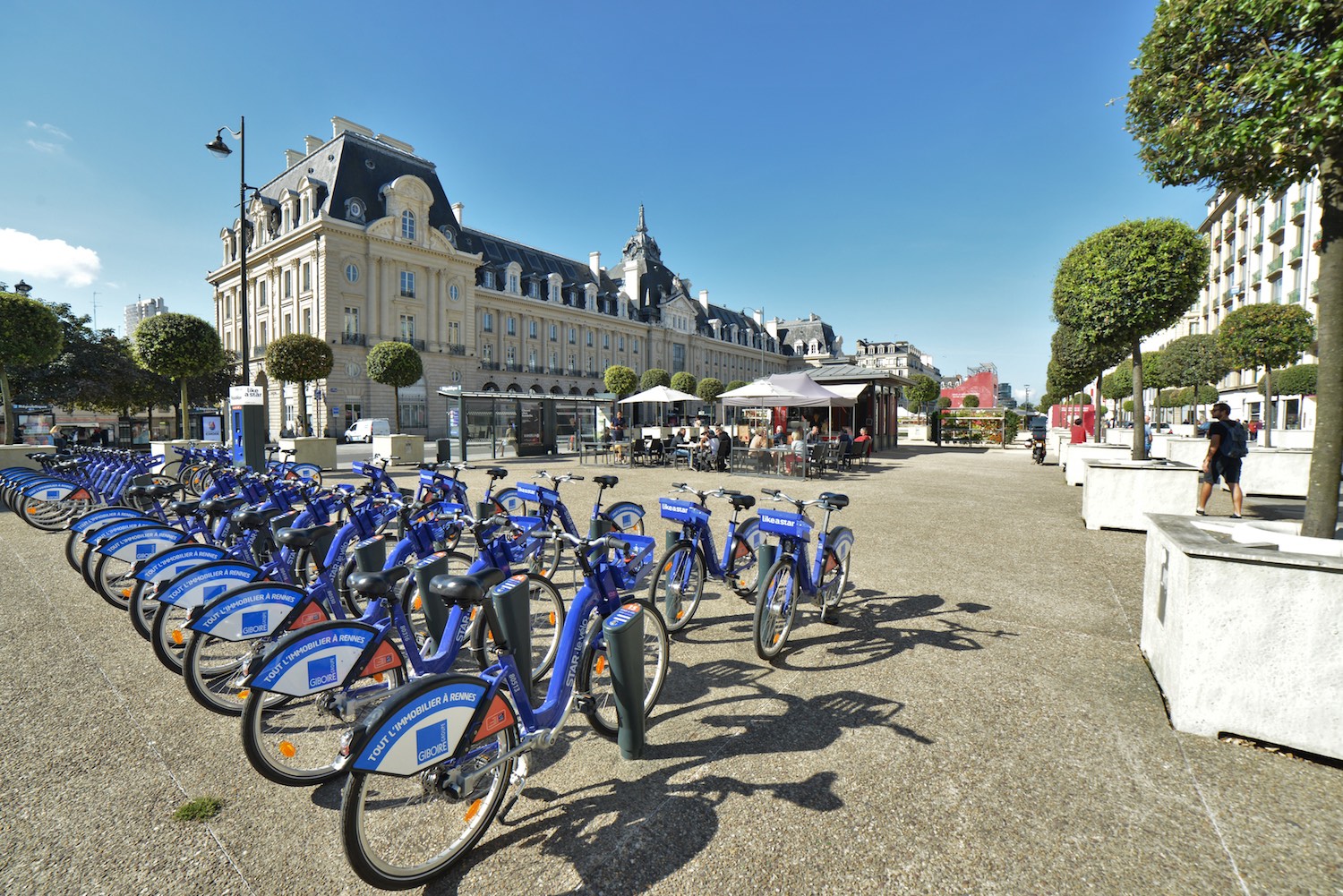 Vélo star, service de vélos en libre service à Rennes